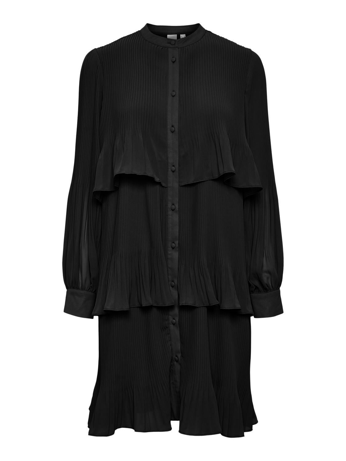YASKALAYA Long Dress - Black - VERO MODA & VILA Bergvik